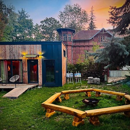 Tiny House Baraczek Brno-Jundrov, Ulice Veslarska Apartment Luaran gambar
