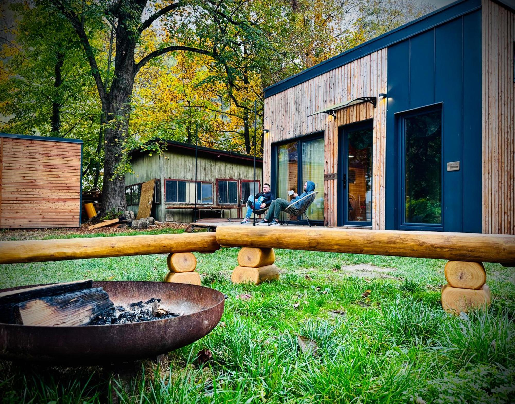Tiny House Baraczek Brno-Jundrov, Ulice Veslarska Apartment Luaran gambar